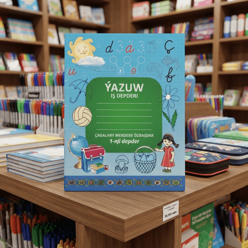 Ýazuw iş depderi 2-nji iş depderi A5