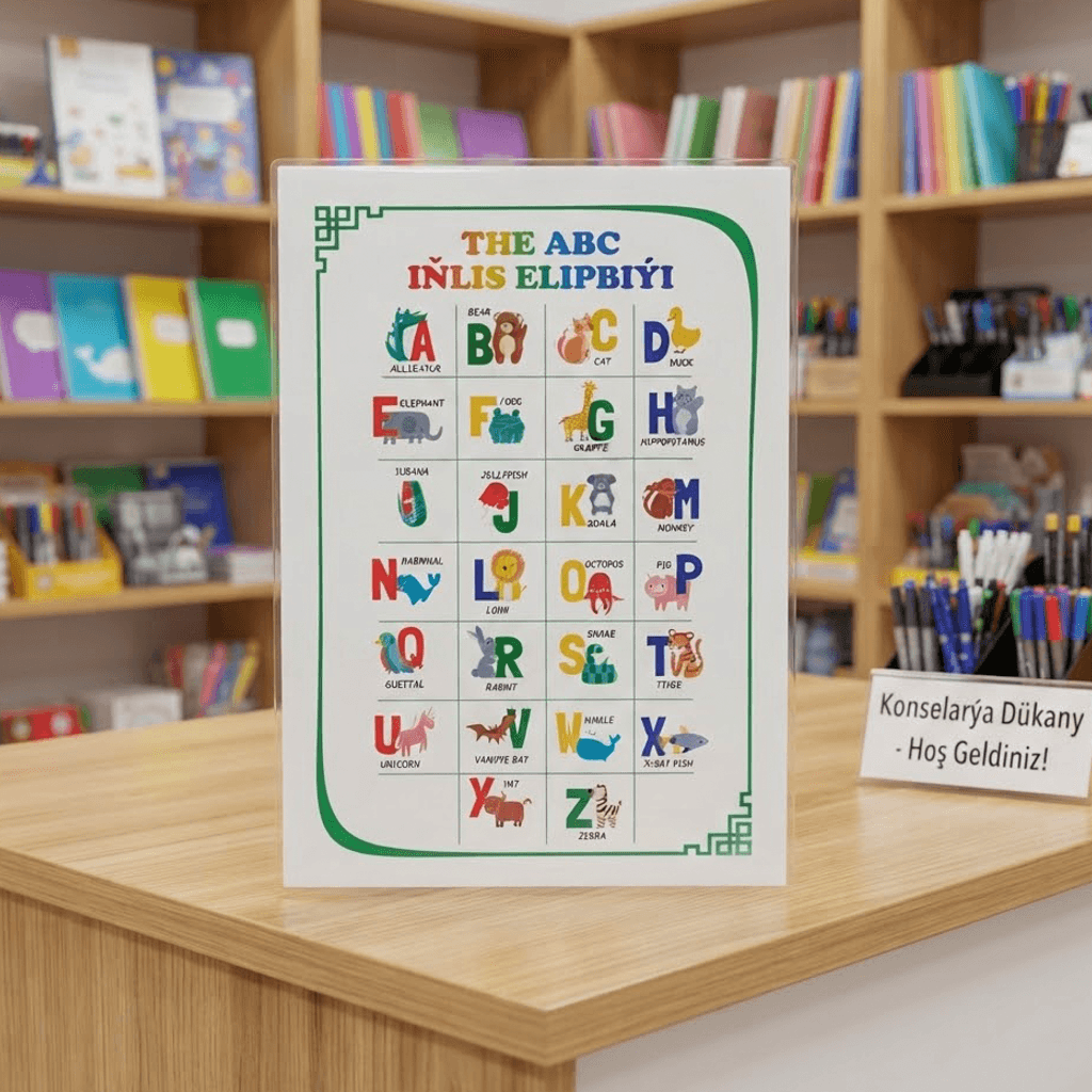 The ABC INLIS elipbiyi bukjasy A5 TDKP681