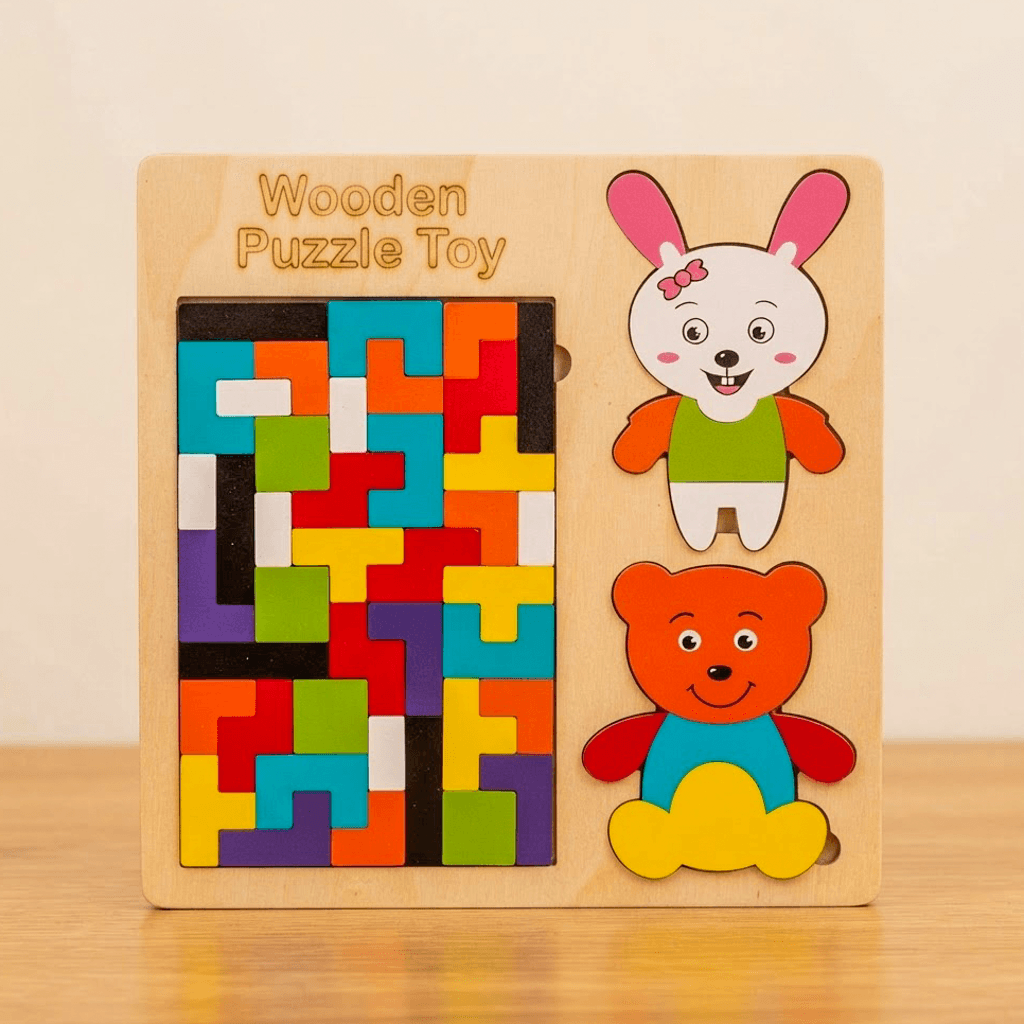 Wooden Puzzle Toy 25*25