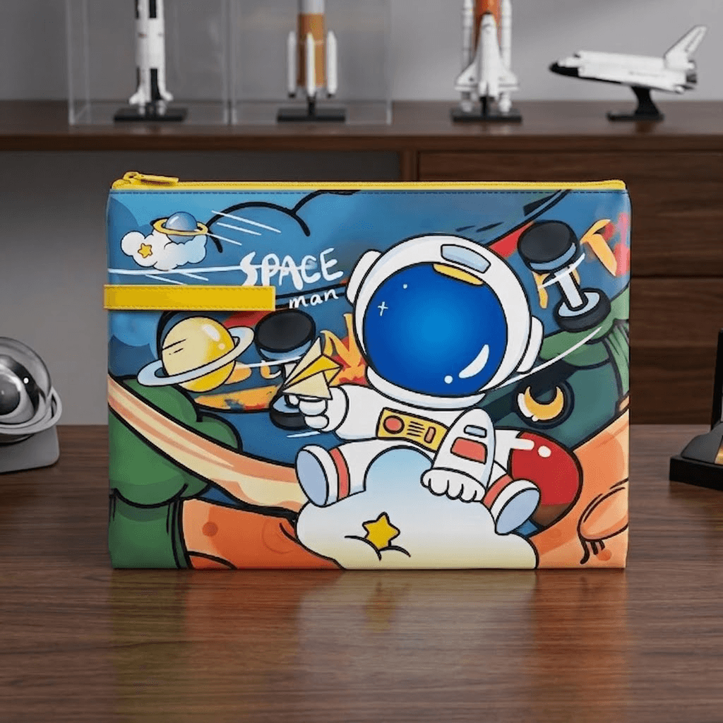 A4 Zipper bag Space Man