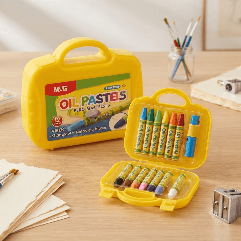 Pastel maslenny ýuwulýan 12 reňk (12/96)