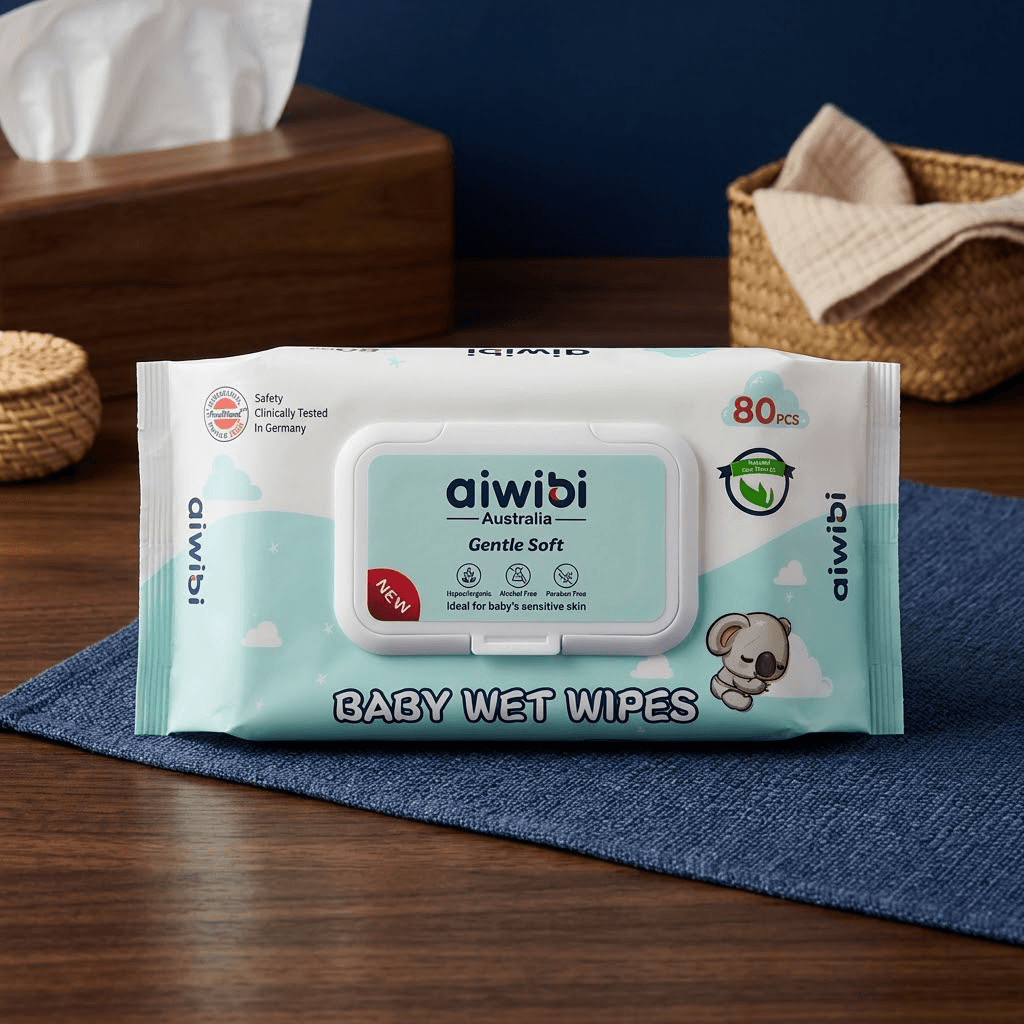 Baby Wet Wipes Green Tea  80pcs