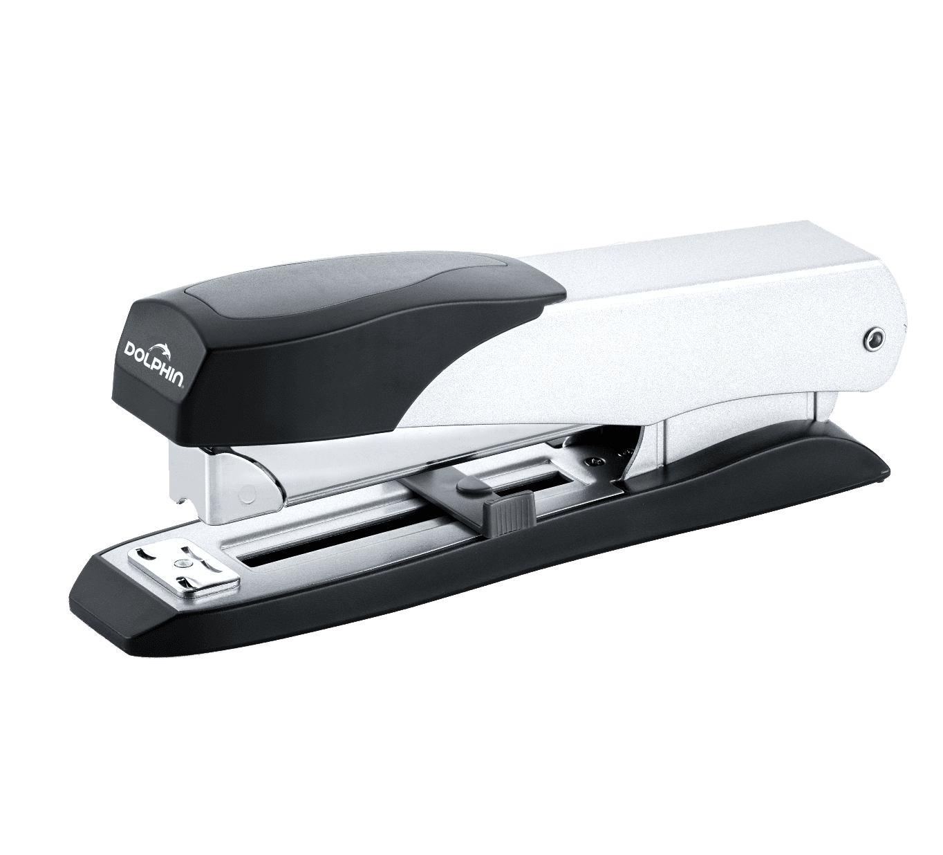 Инновационный степлер-зажим Dolphin Black Push Stapler DS-15 (Черный)