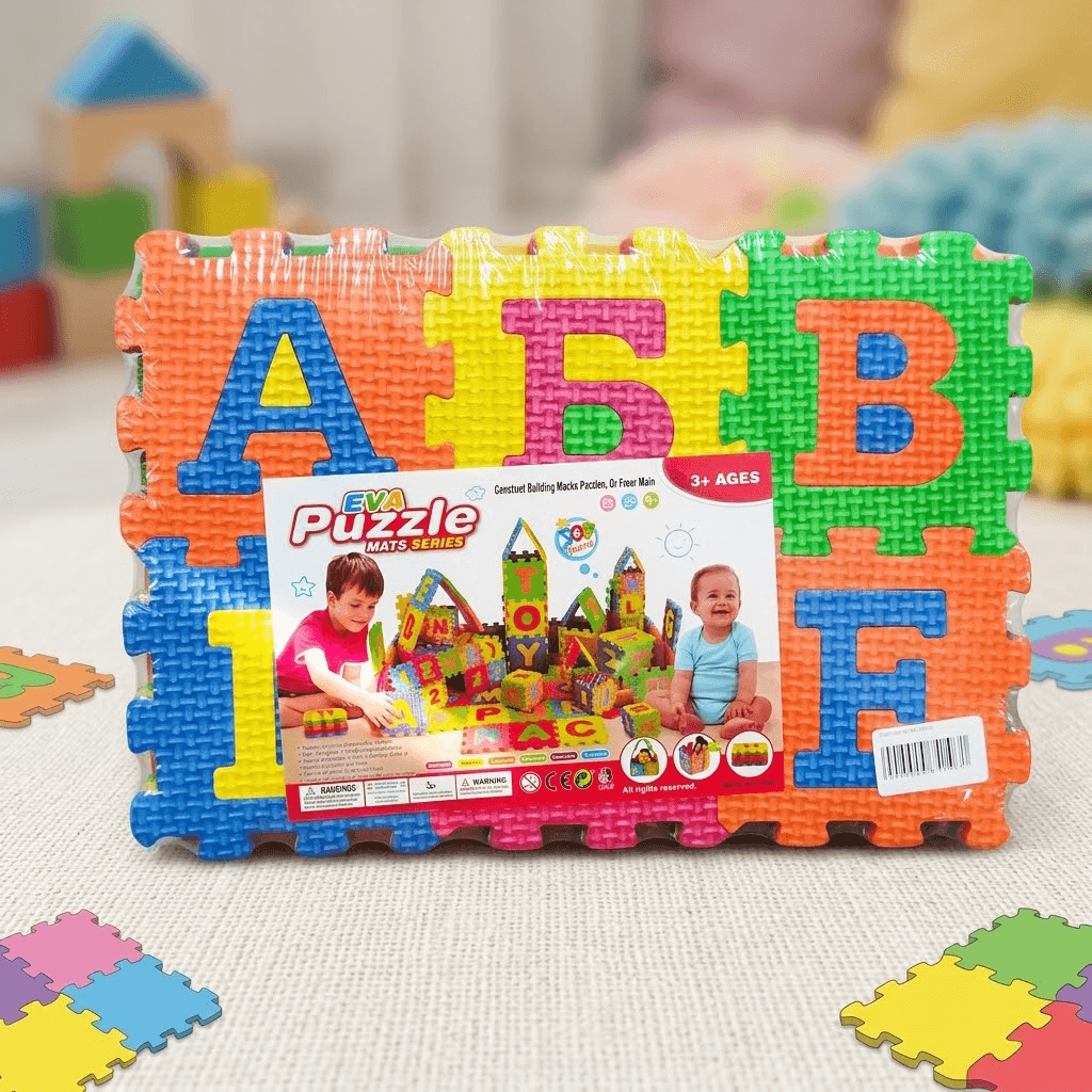 EVA puzzle mat kici ABC