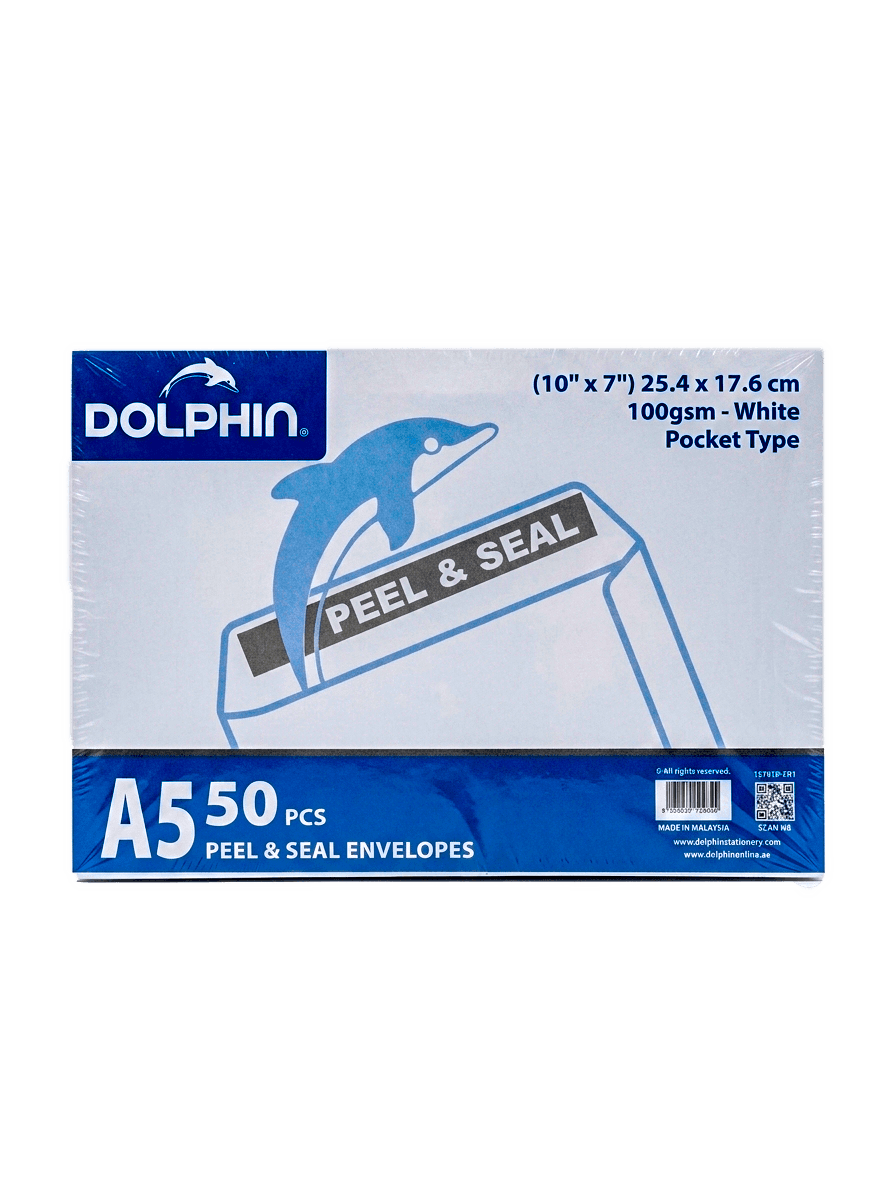Конверт почтовый DOLPHIN A5 1S7010P-FR1