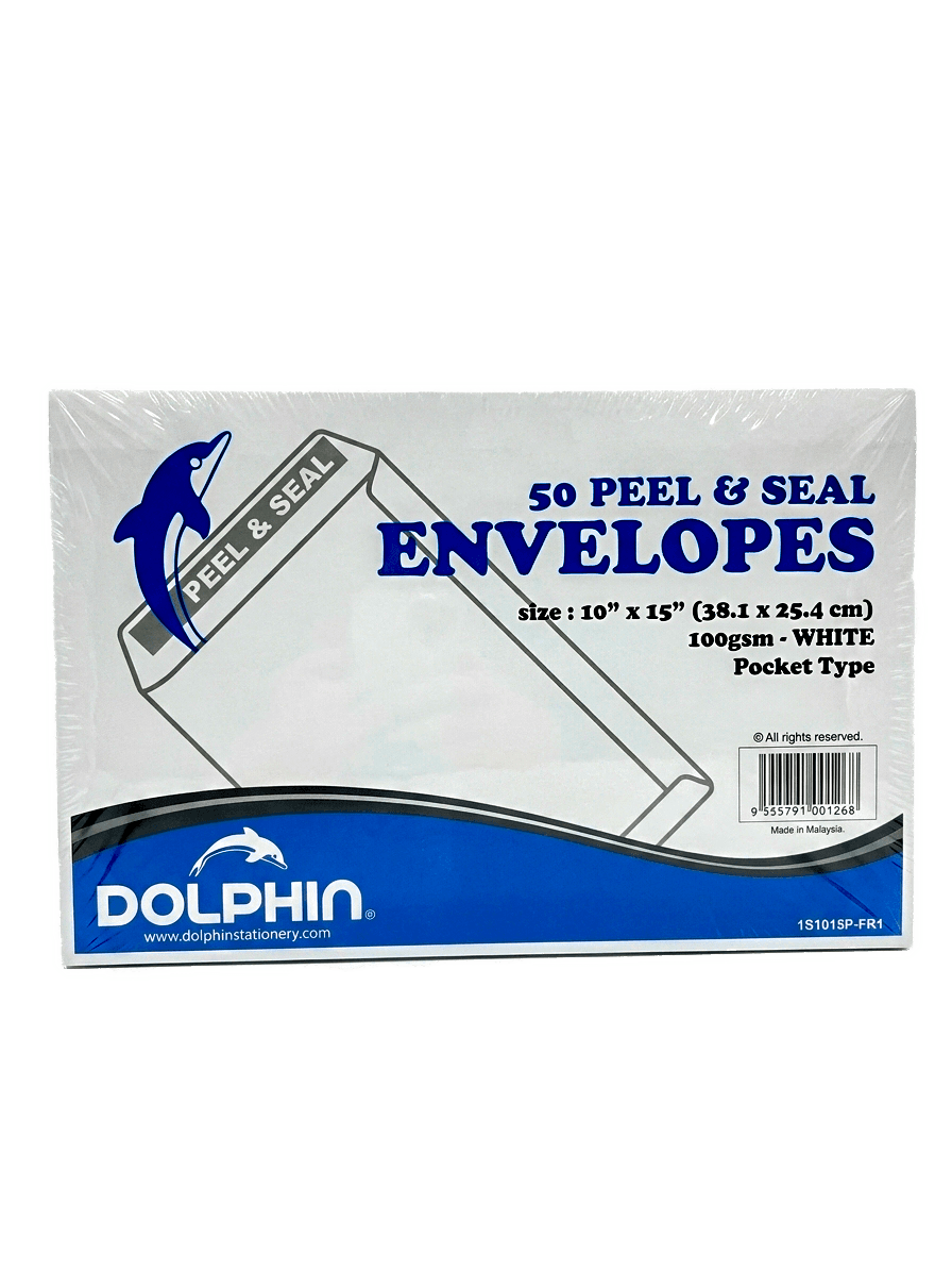 Конверт почтовый DOLPHIN A4+ 1S1015P-FR1