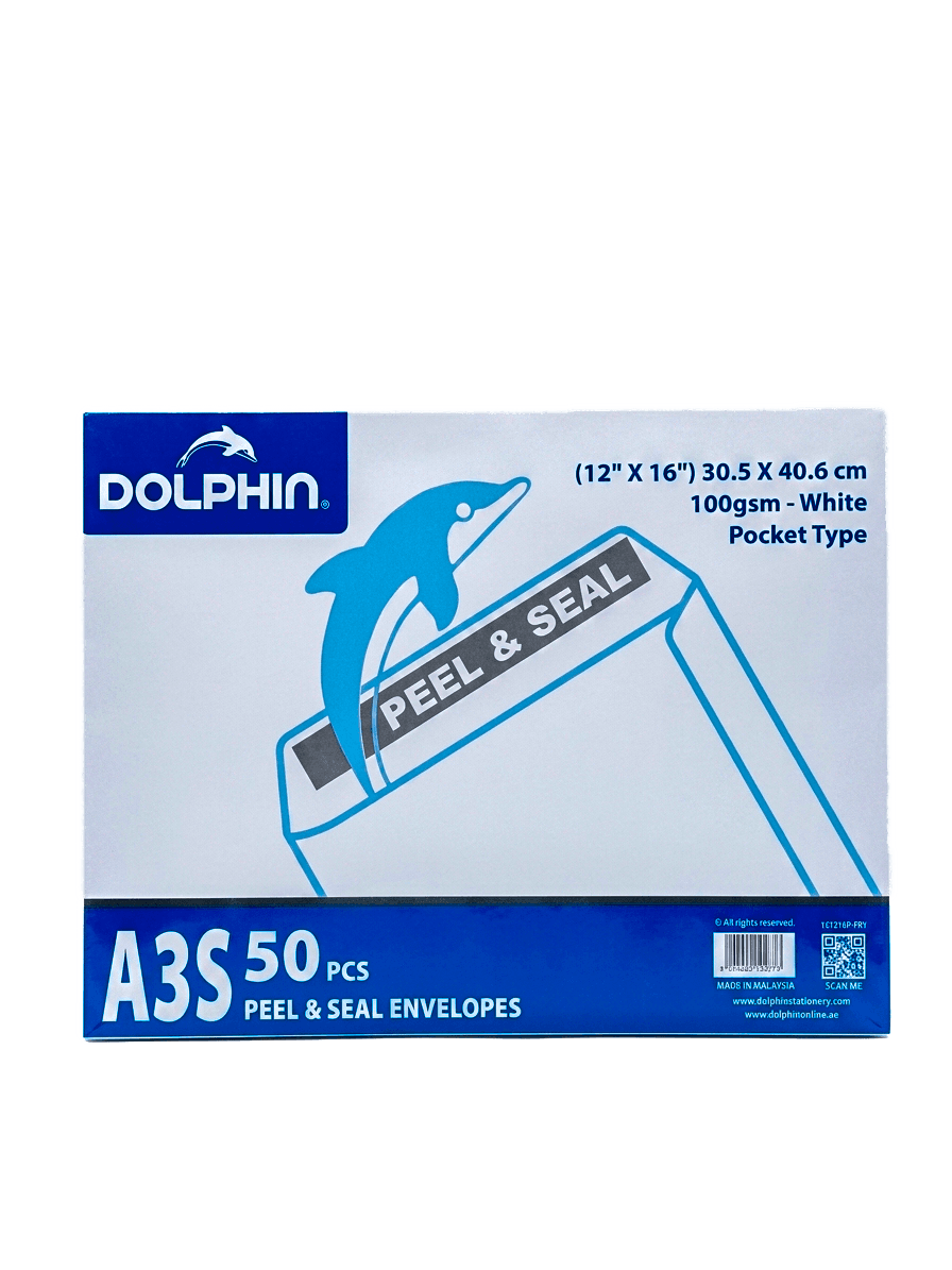 Конверт почтовый DOLPHIN A3 1S1216P-FR1