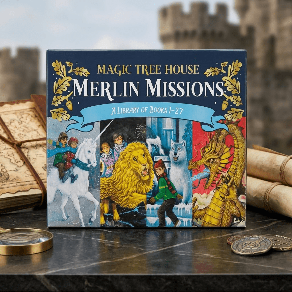 Inlisce erteki kitaplary Merlin Missions assorti