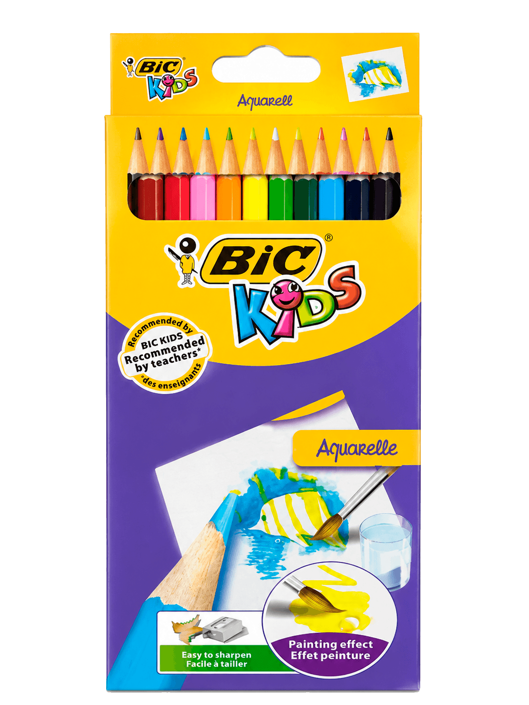 Цветные карандаши BIC Kids 12 цветов (модель 0280)