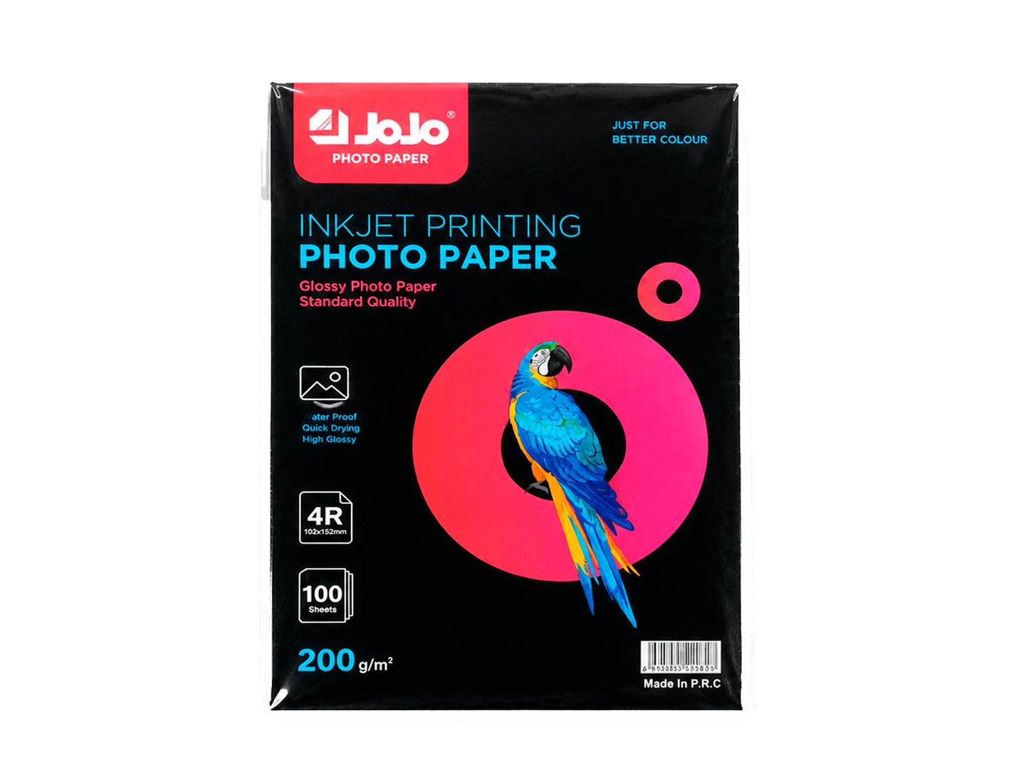 JOJO 4R, 200 г/м², 100 листов, глянцевая для струйной печати