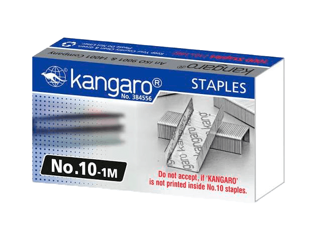 Скобы для степлера Kangaro №10-1M 20 коробок №384556