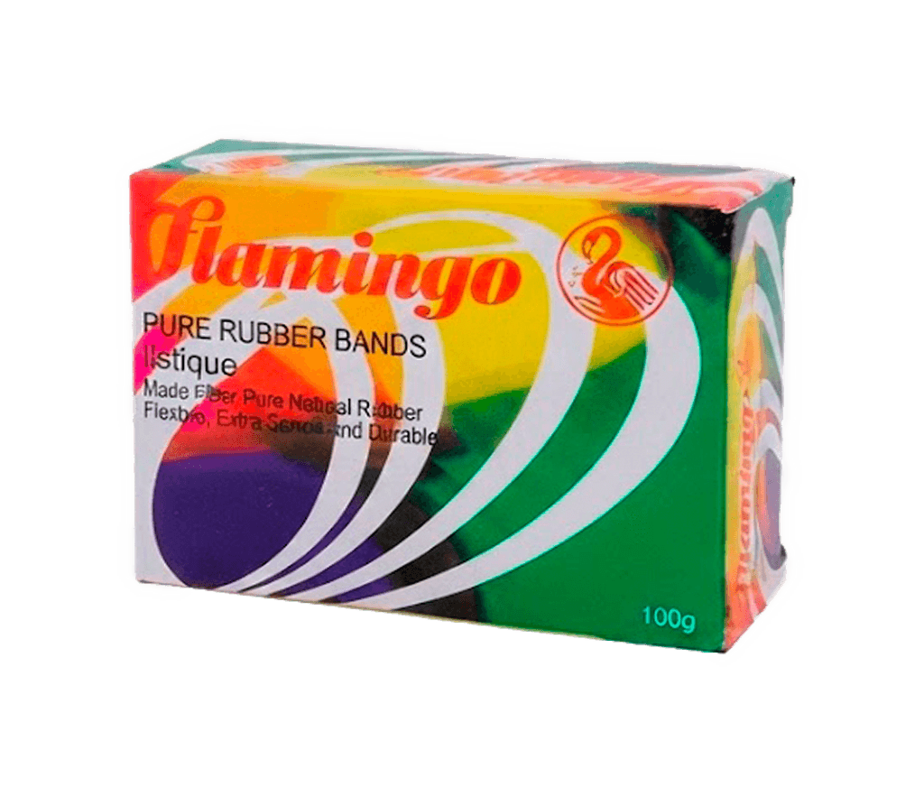 Банковские резинки для денег FLAMINGO 100г (Размер: 16)