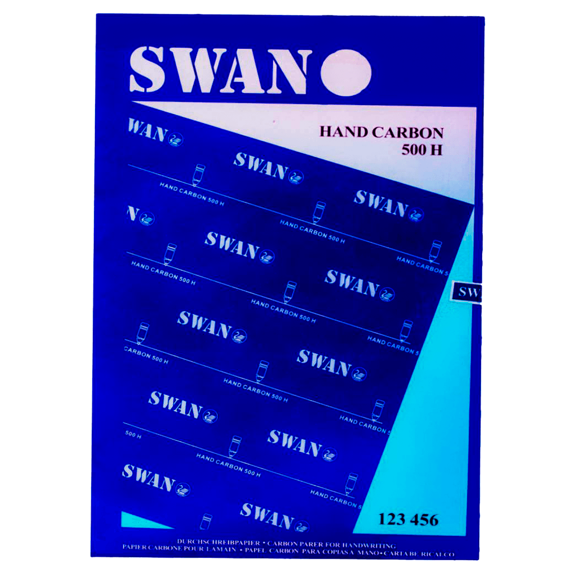 Копировальная бумага (копирка) Swan Hand A4 500H; 100 листов