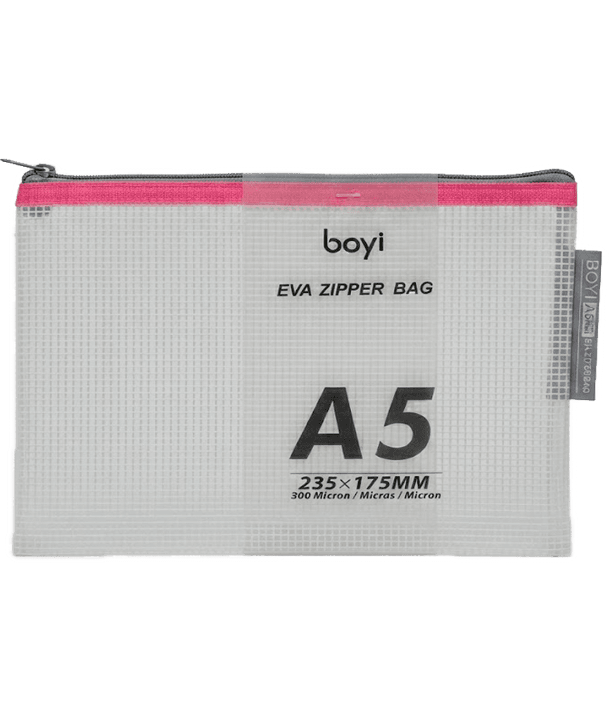 Папка A5 на молнии BOYI MQ057-2