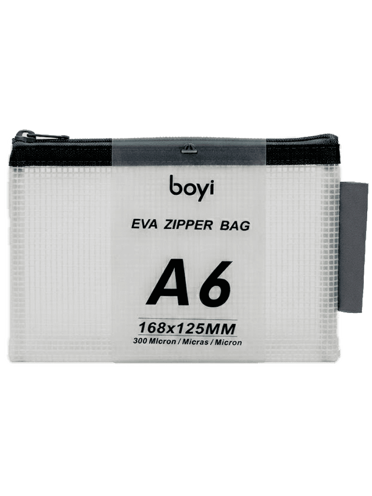 Папка A6 на молнии BOYI MQ057-3