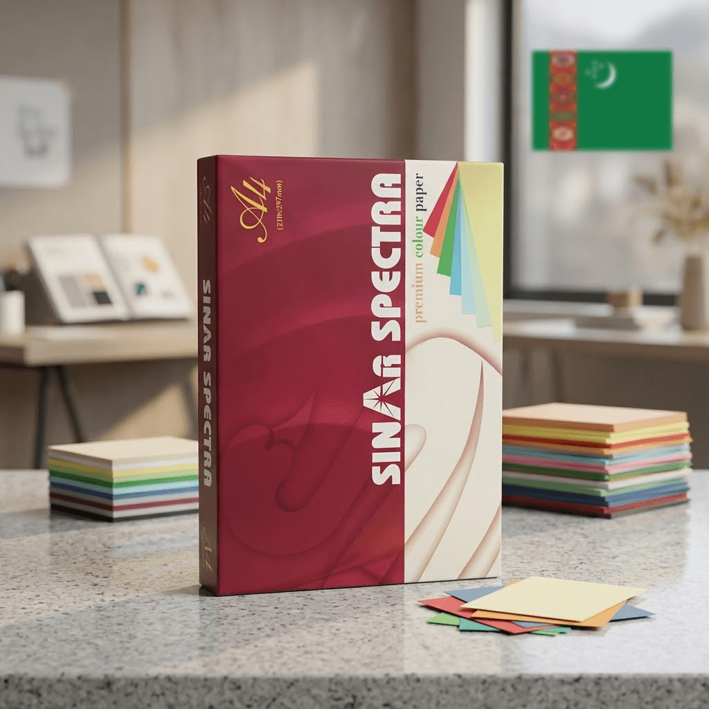 Sinar spectra premium colour paper 500 sheets A4 Yellow