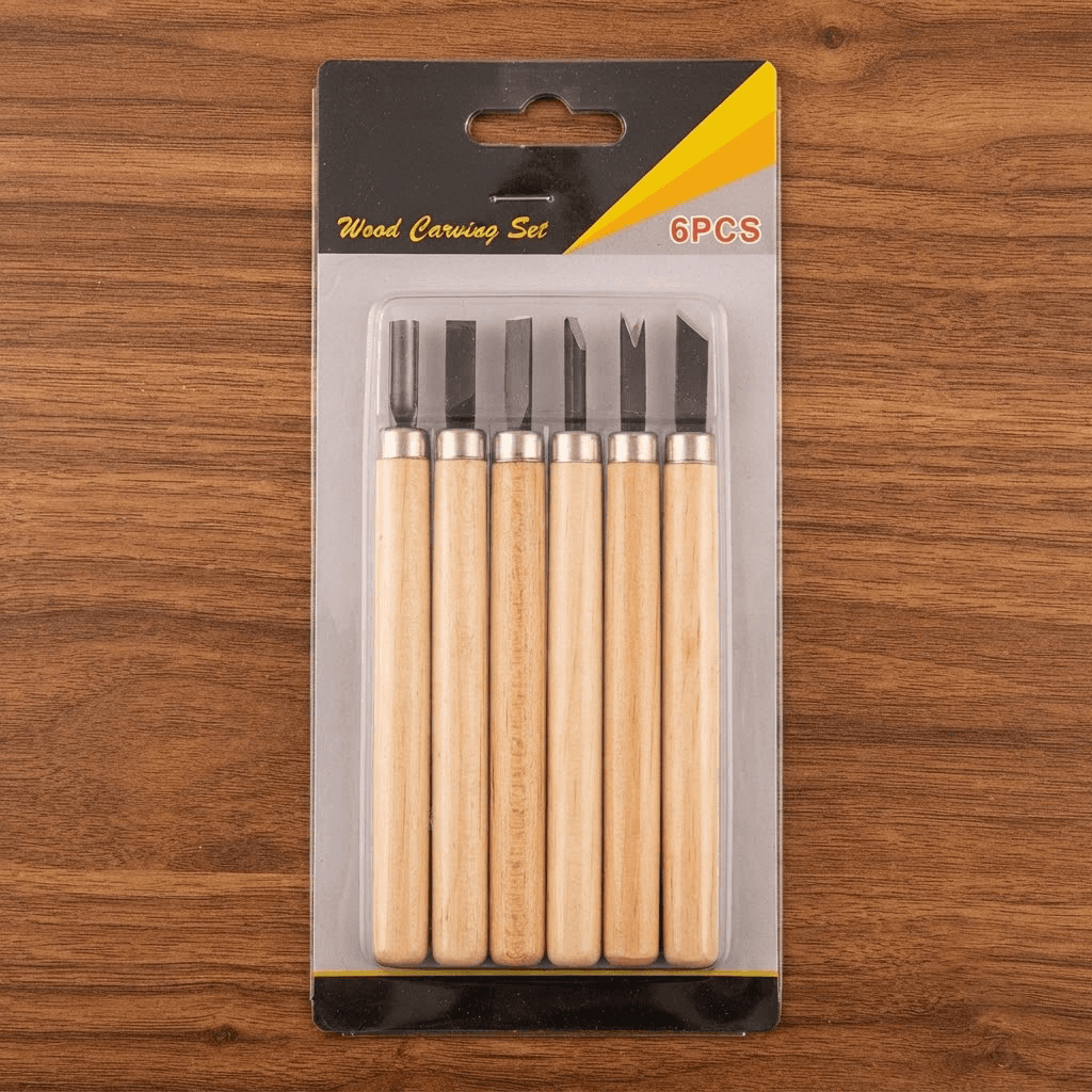 Agaç oýmak üçin toplum 6pcs